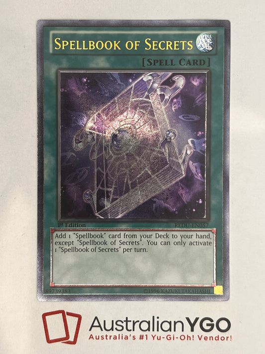 SPELLBOOK OF SECRETS REDU-EN057 (UTR)