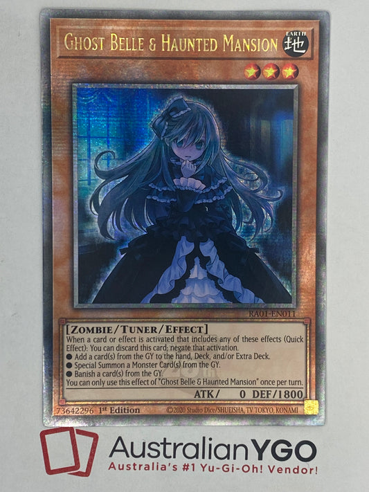 GHOST BELLE & HAUNTED MANSION RA01-EN011 (QCR)