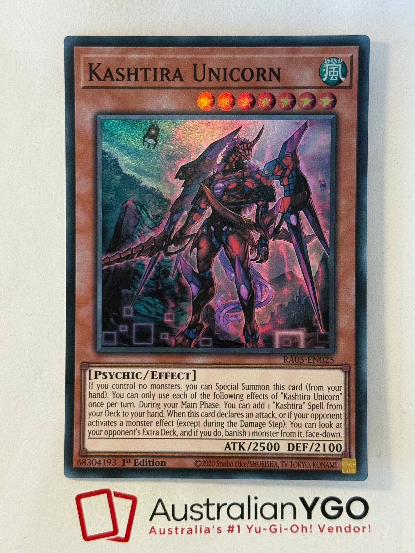 KASHTIRA UNICORN RA05-EN025