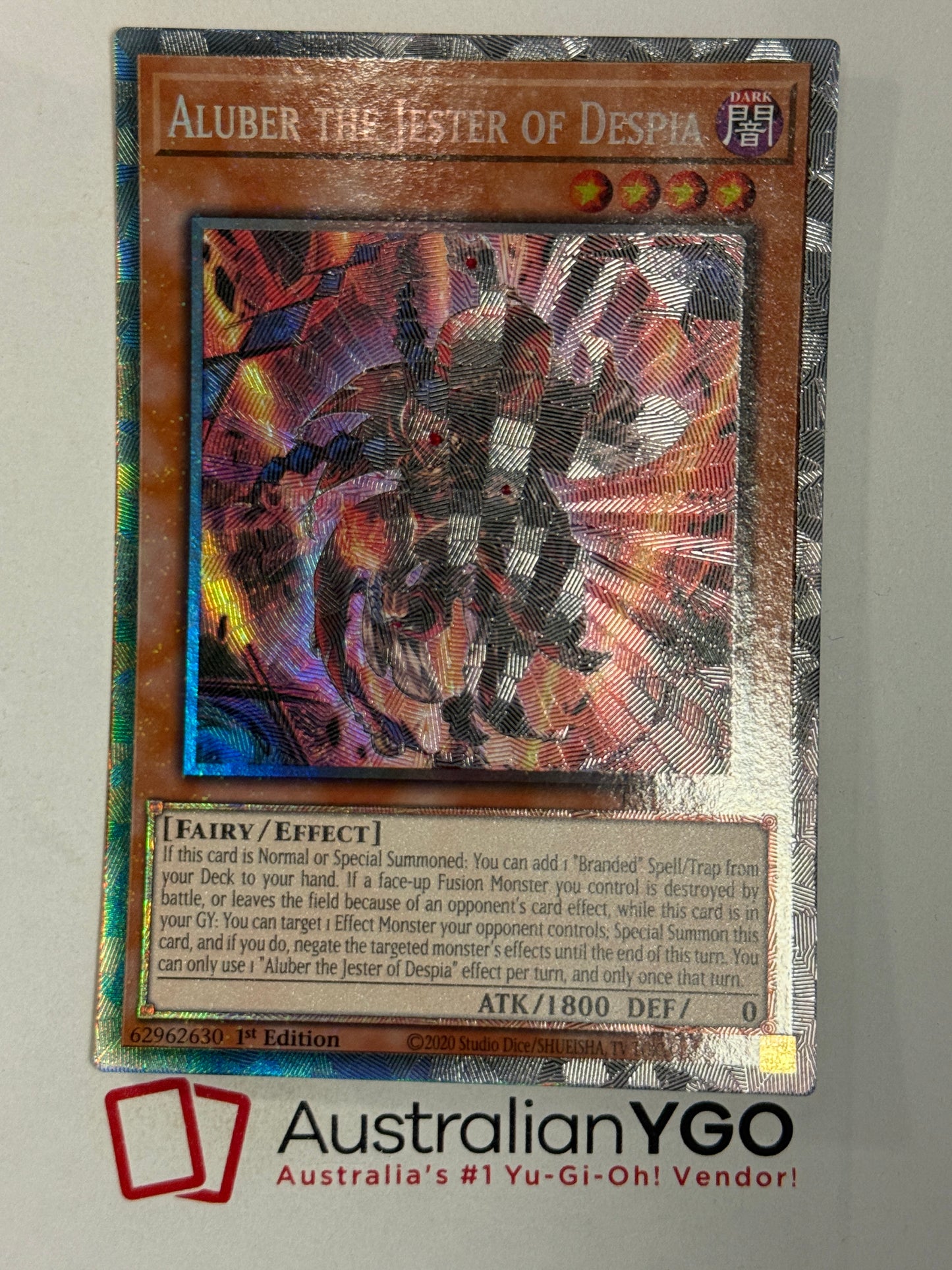 ALUBER THE JESTER OF DESPIA RA02-EN016 (PCR)
