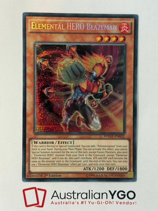 ELEMENTAL HERO BLAZEMAN WSUP-EN032