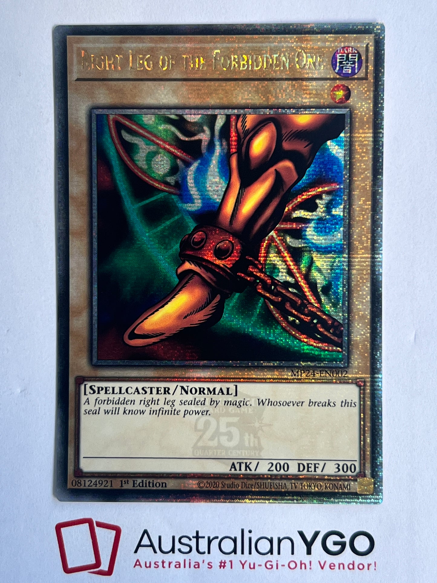 RIGHT LEG ON THE FORBIDDEN ONE MP24-EN004 (QCR)