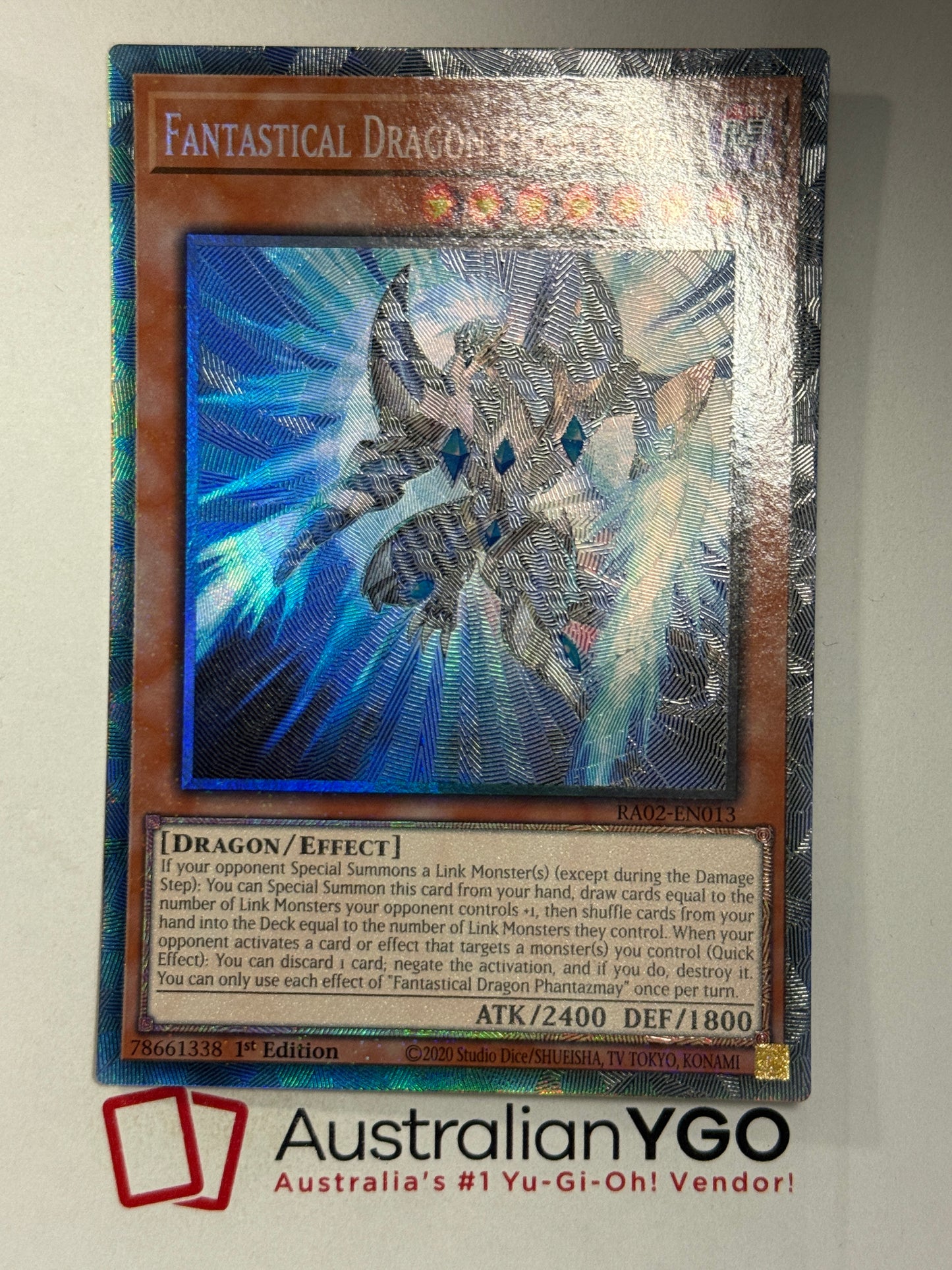 FANTASTICAL DRAGON PHANTAZMAY RA02-EN013 (PCR)