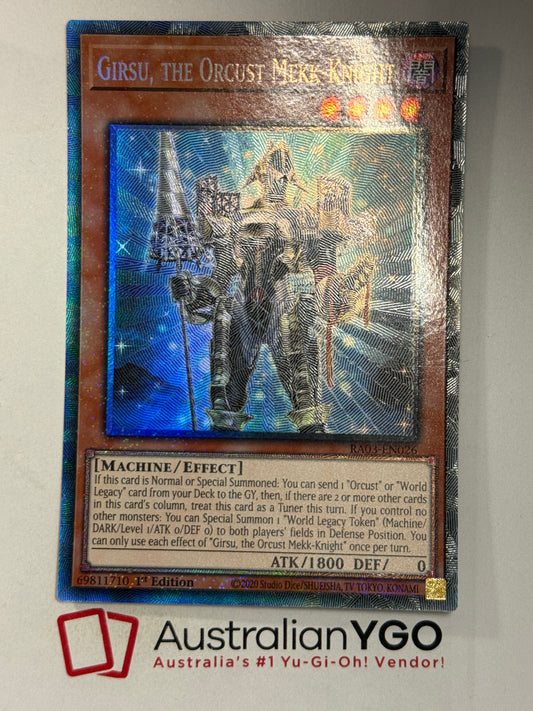 GIRSU, THE ORCUST MEKK KNIGHT (PCR)