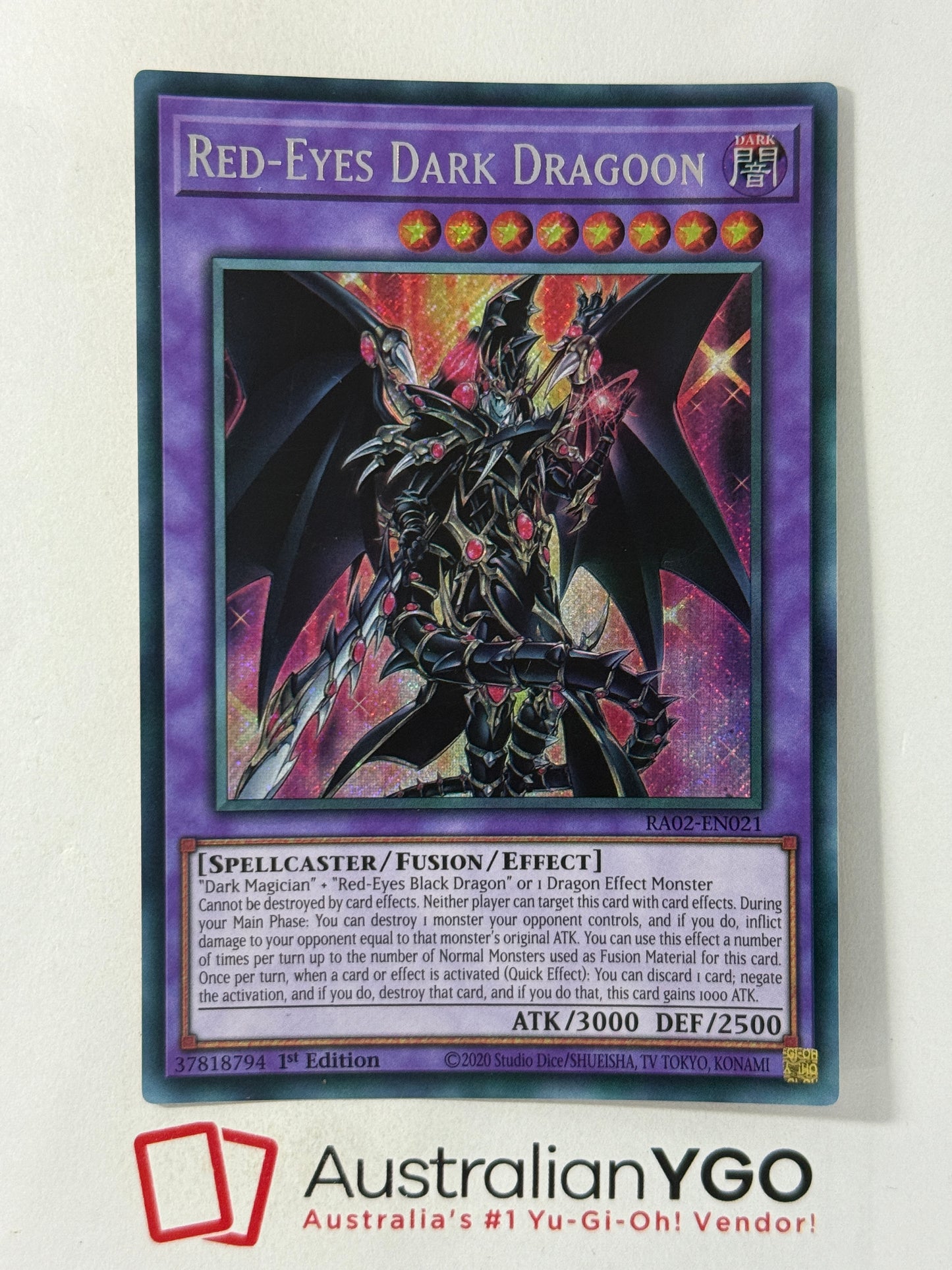 RED-EYES DARK DRAGOON RA02-EN021