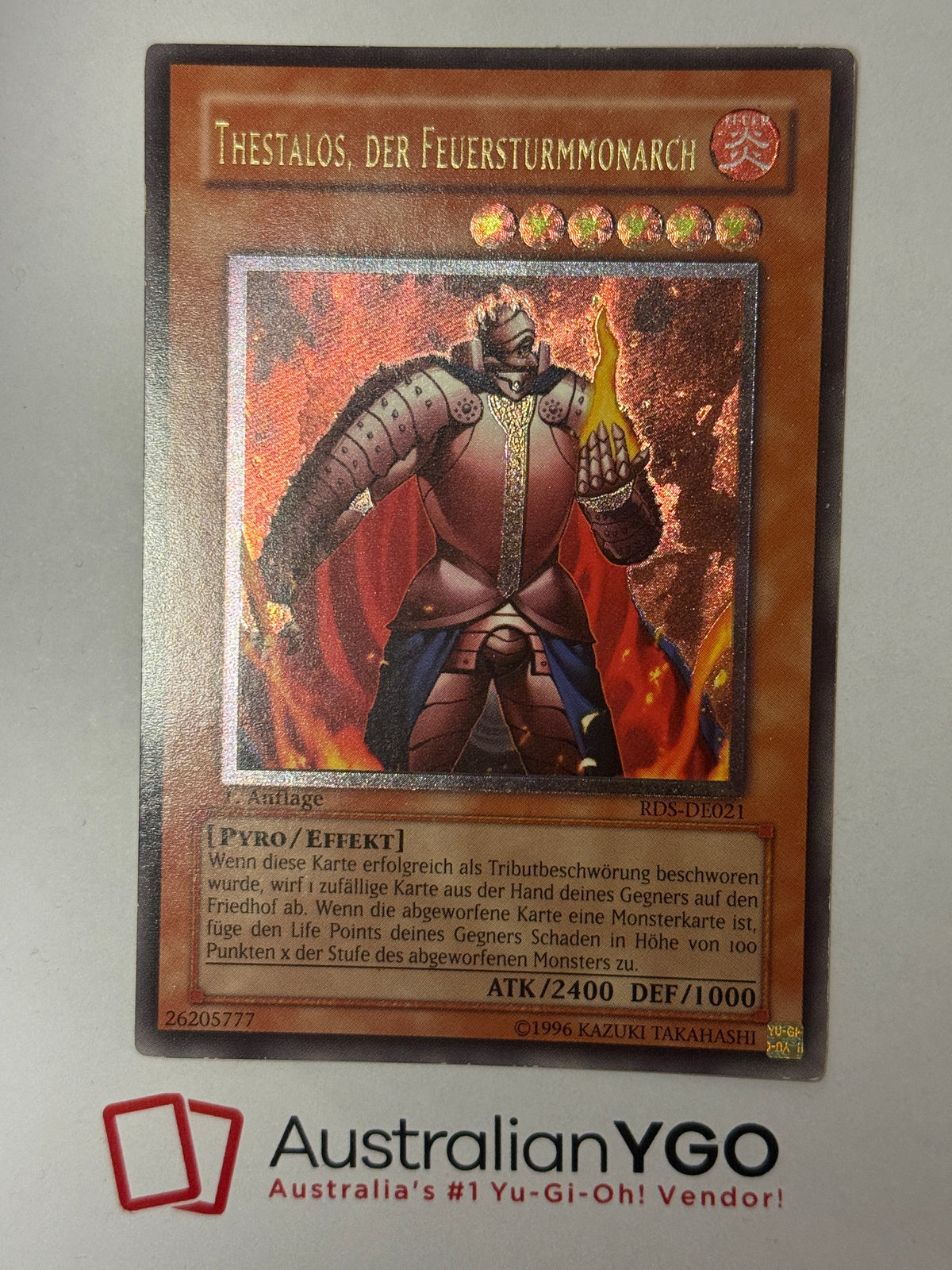 THESTALOS THE FIRESTORM MONARCH RDS-EN021 (UTR)