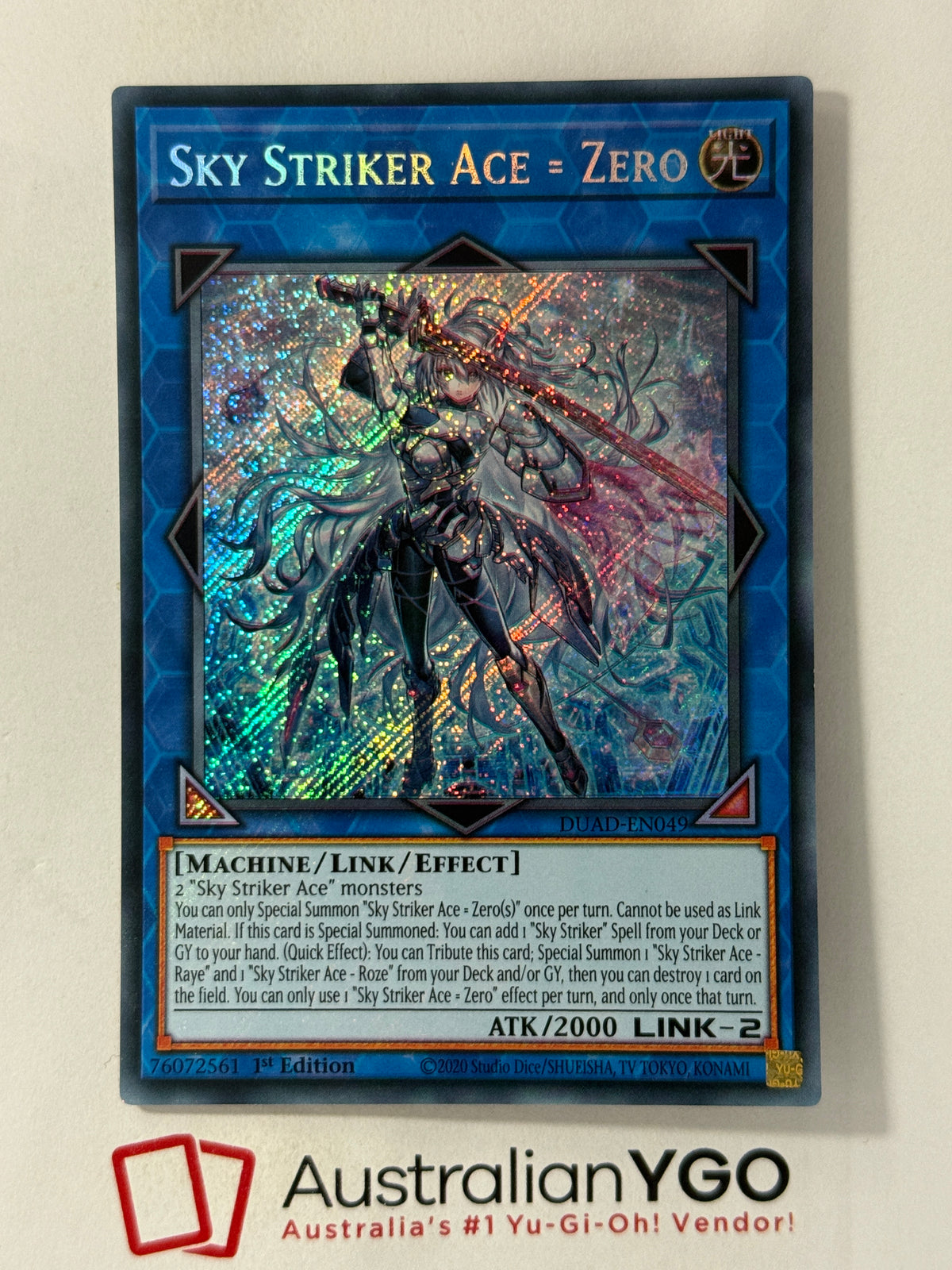 SKY STRIKER ACE = ZERO DUAD-EN049 – Aus Ygo