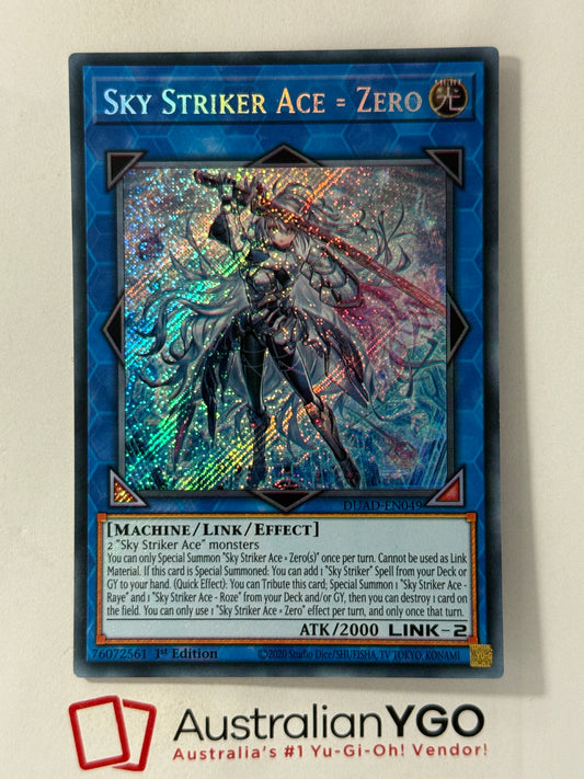 SKY STRIKER ACE = ZERO DUAD-EN049