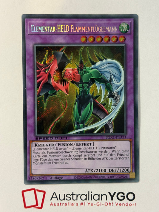ELEMENTAL HERO FLAMEWINGMAN SGX1-DEA21