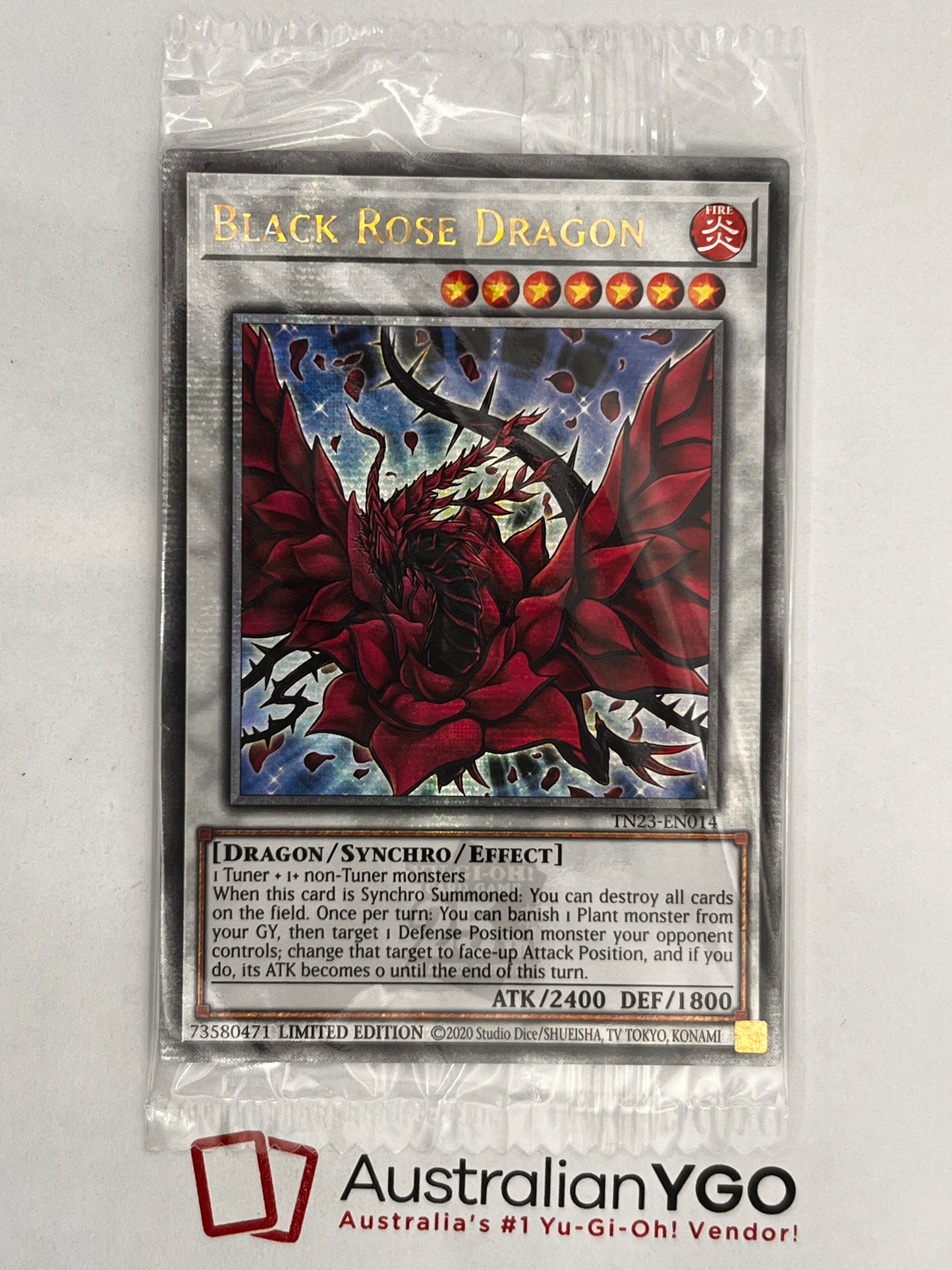 BLACK ROSE DRAGON TN23-EN014 (QCR)