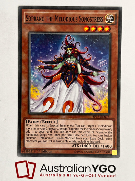 SOPRANO THE MELODIOUS SONGSTRESS SP17-EN013