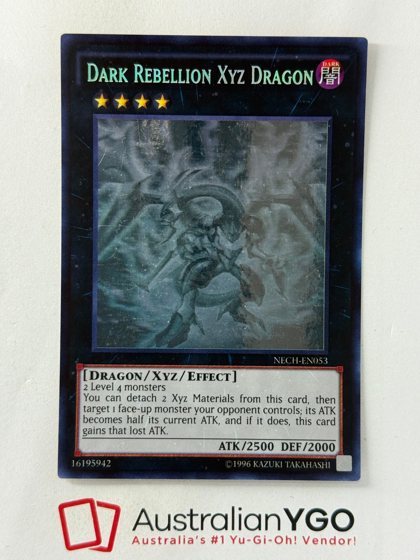 DARK REBELLION XYZ DRAGON NECH-EN053(Ghost)