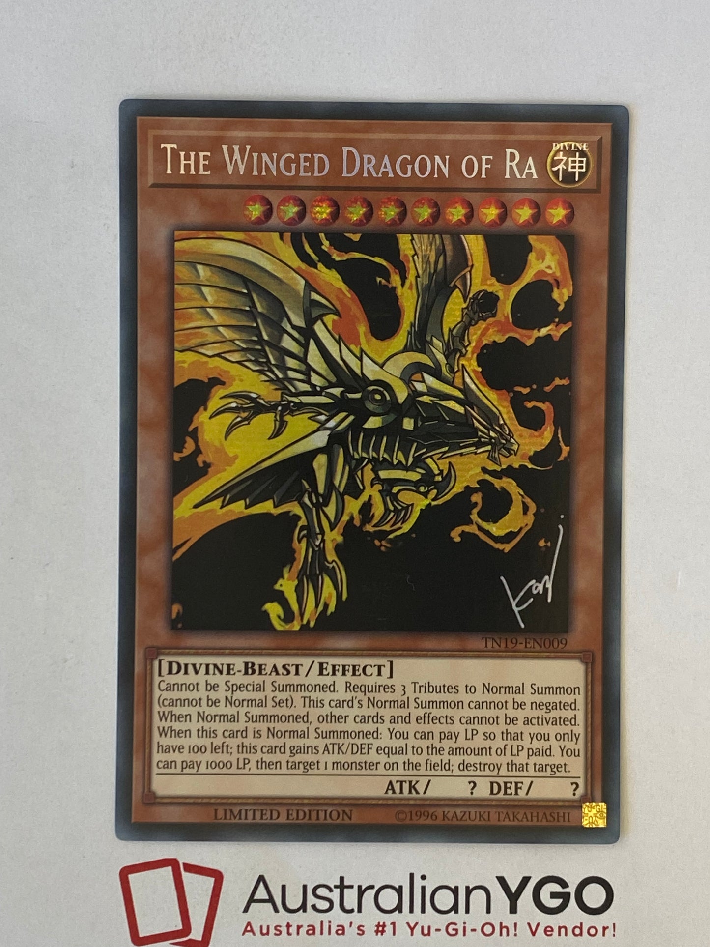 THE WINGED DRAGON OF RA TN19-EN009