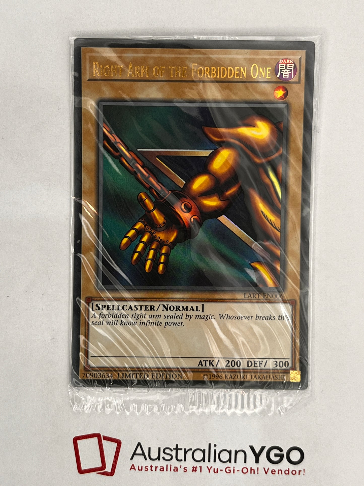 RIGHT ARM OF THE FORBIDDEN ONE LART-EN006