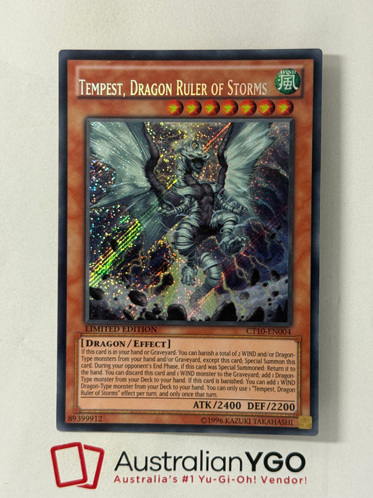 TEMPEST, DRAGON RULER OF STORMS CT10-EN004 (MISPRINT)