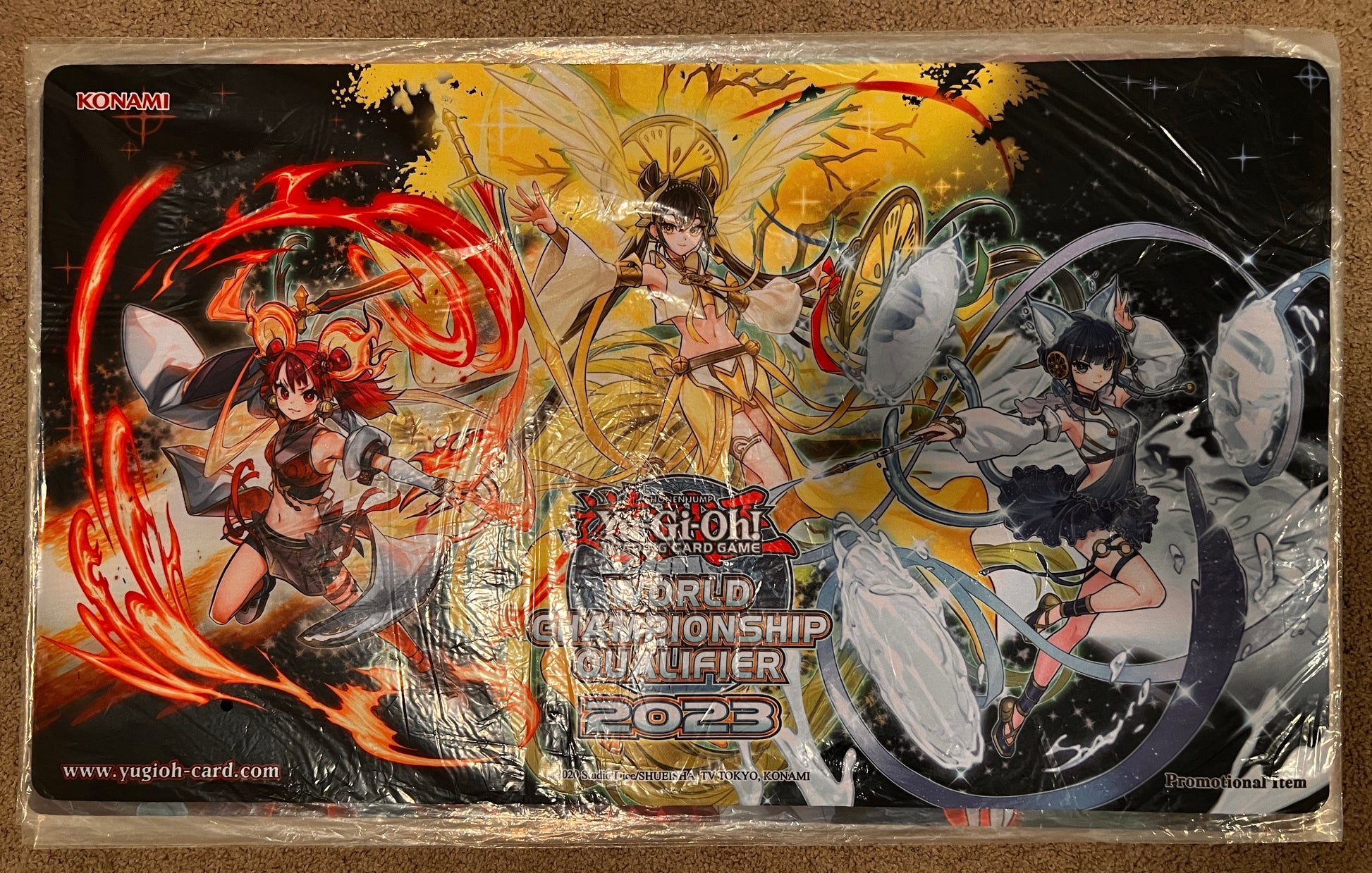 Official Yugioh Mikanko WCQ Playmat Sealed Aus Ygo Official Yugioh Mikanko WCQ Playmat Sealed Aus Ygo