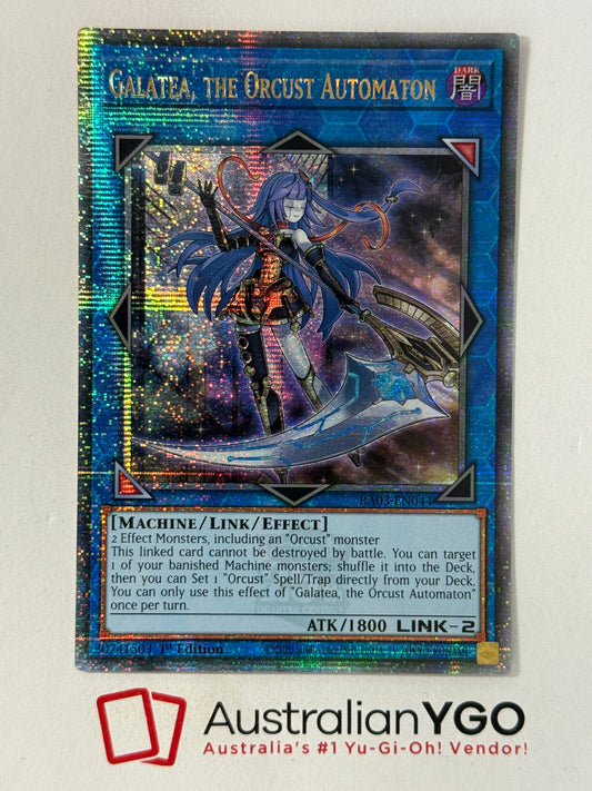 GALATEA, THE ORCUST AUTOMATON RA03-EN044 (QCR)