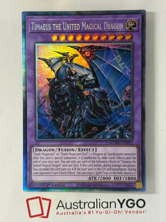 TIMAEUS THE UNITED MAGICAL DRAGON MZMU-EN012 (CR)
