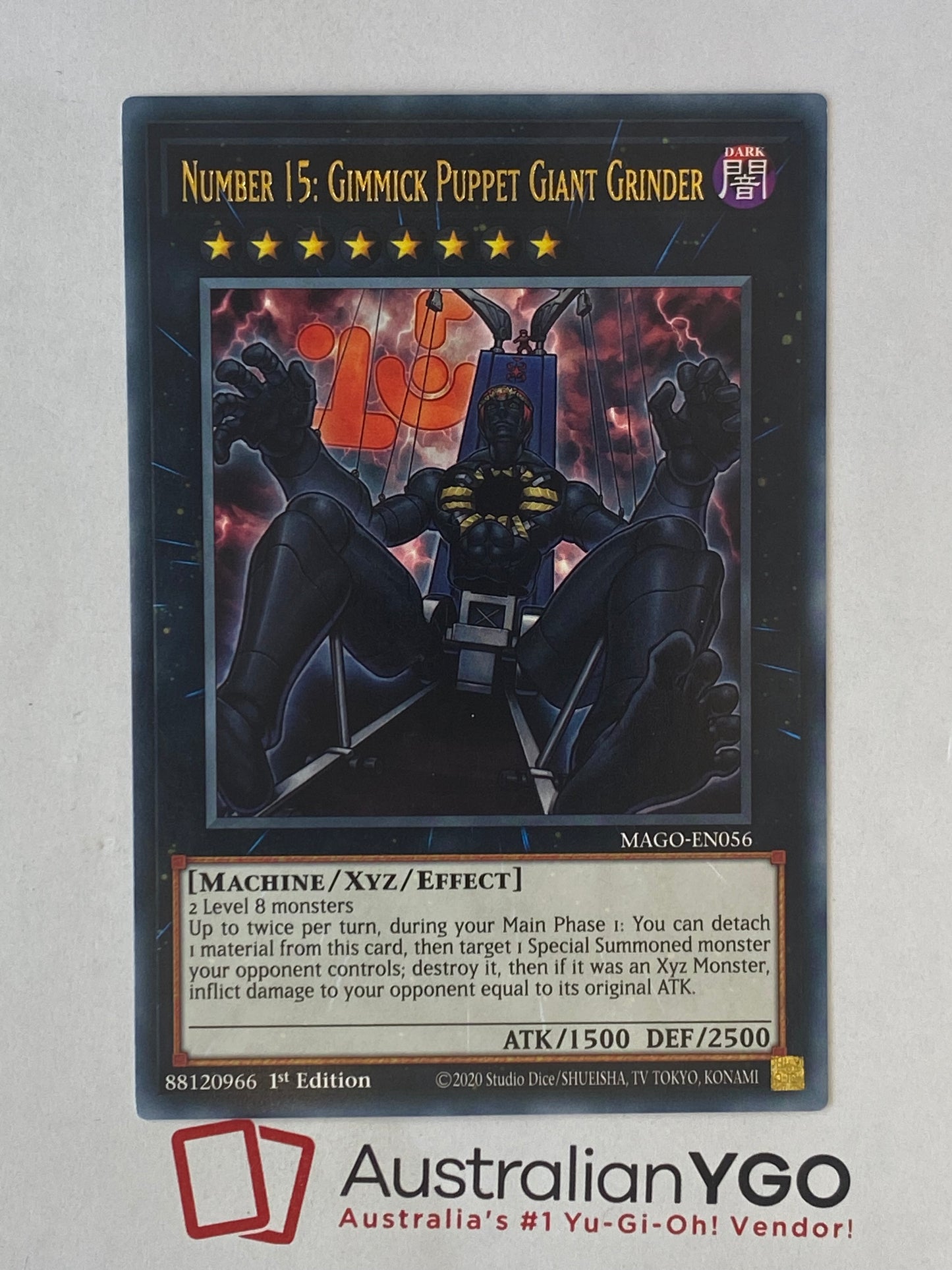 NUMBER 15: GIMMICK PUPPET GIANT GRINDER MAGO-EN056