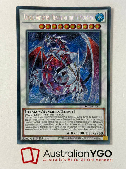 LANCEA, ANCESTRAL DRAGON OF THE ICE MOUNTAIN BLTR-EN005