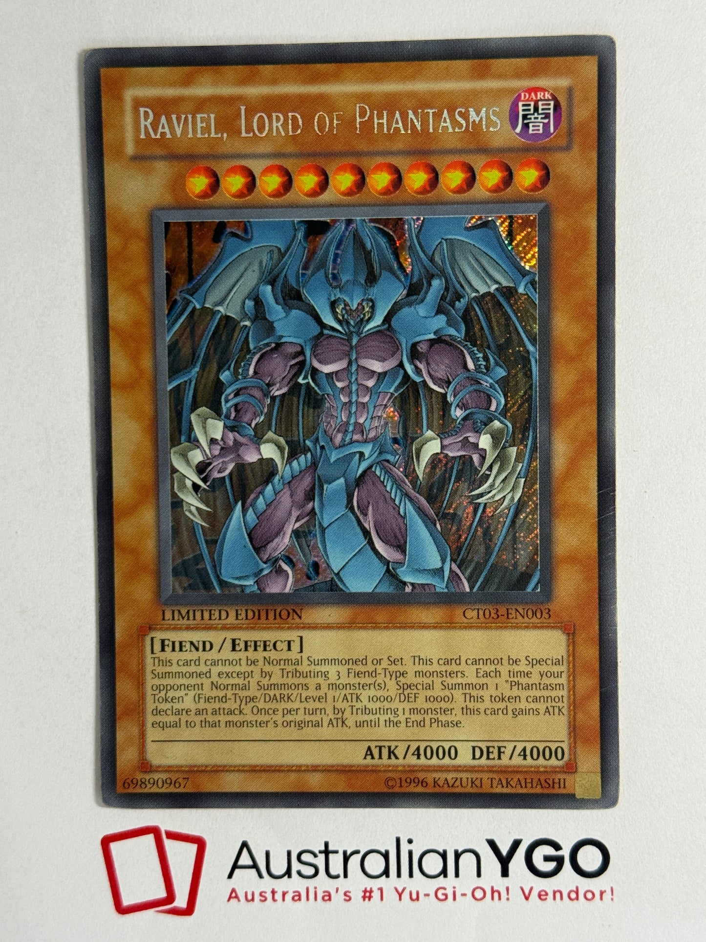 RAVIEL, LORD OF PHANTASMS CТ03-EN003