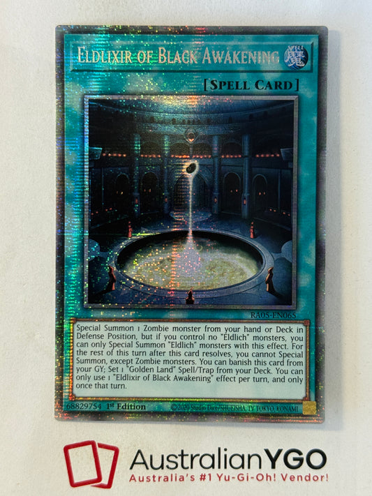 ELDLIXIR OF BLACK AWAKENING RA05-EN065 (Starlight Rare)