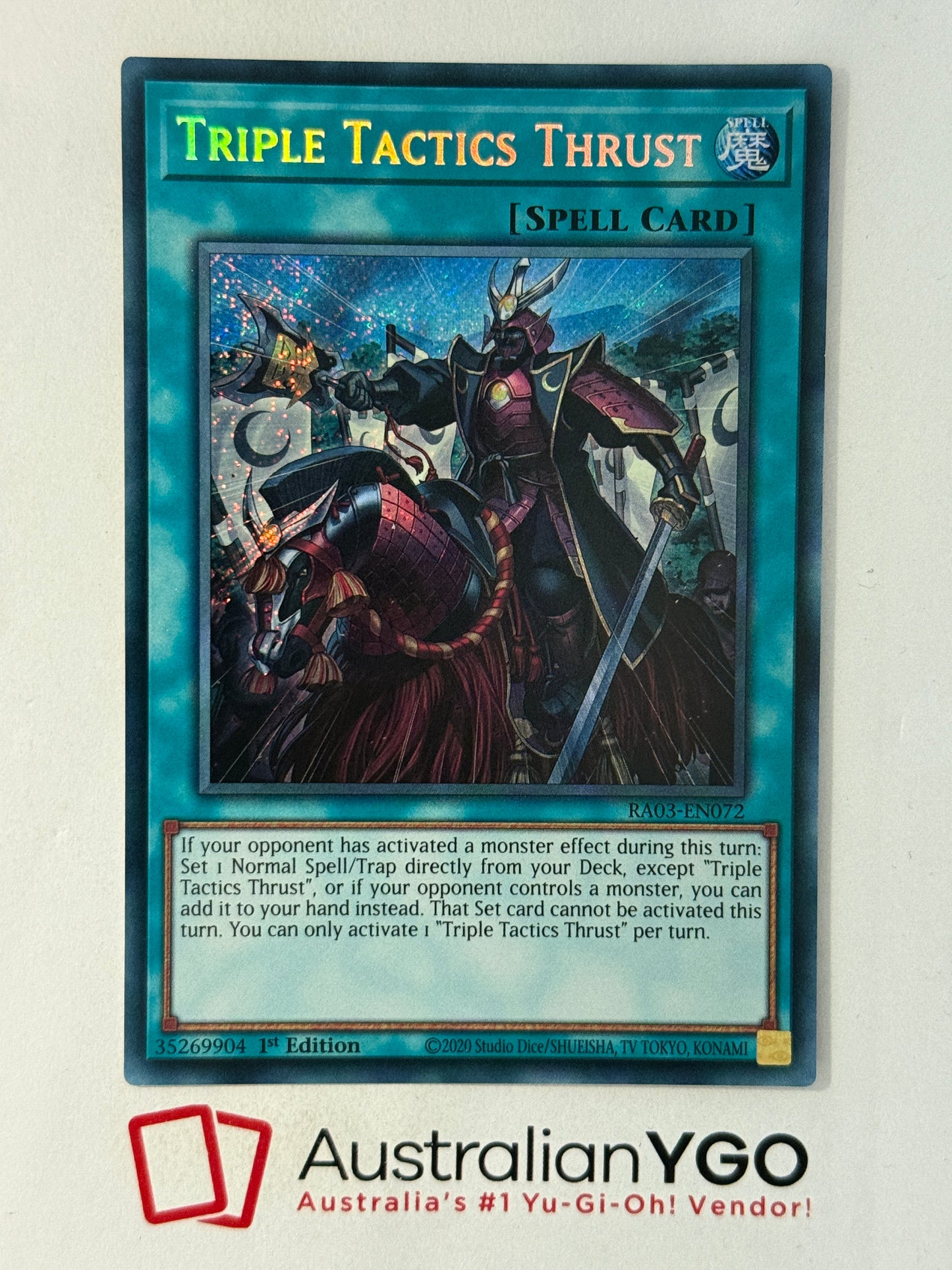 TRIPLE TACTICS THRUST RA03-ENO72