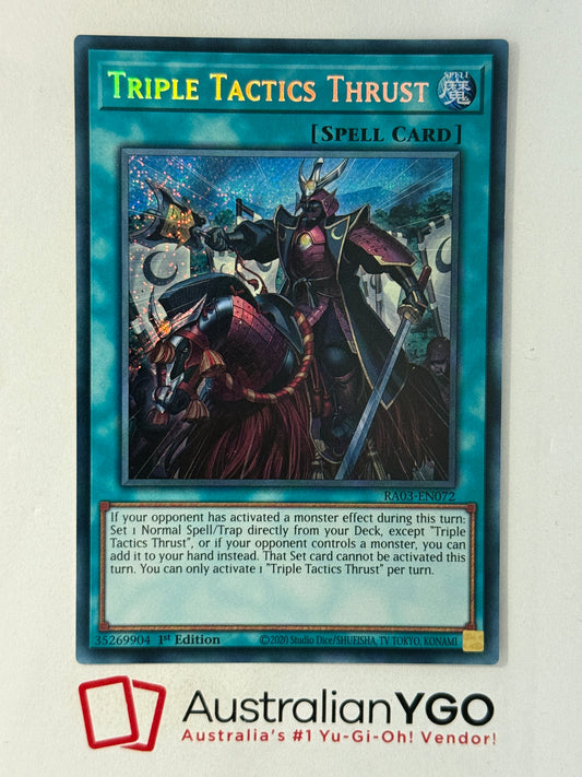 TRIPLE TACTICS THRUST RA03-ENO72