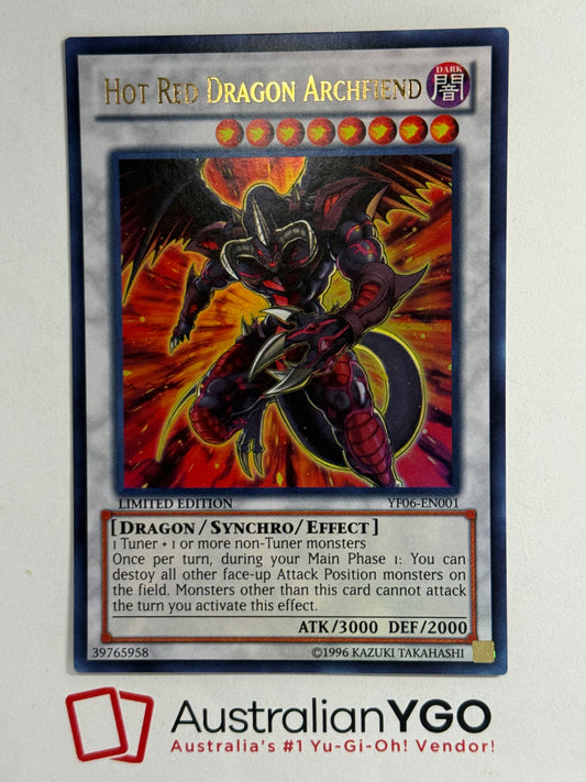 HOT RED DRAGON ARCHFIEND YF06-EN001