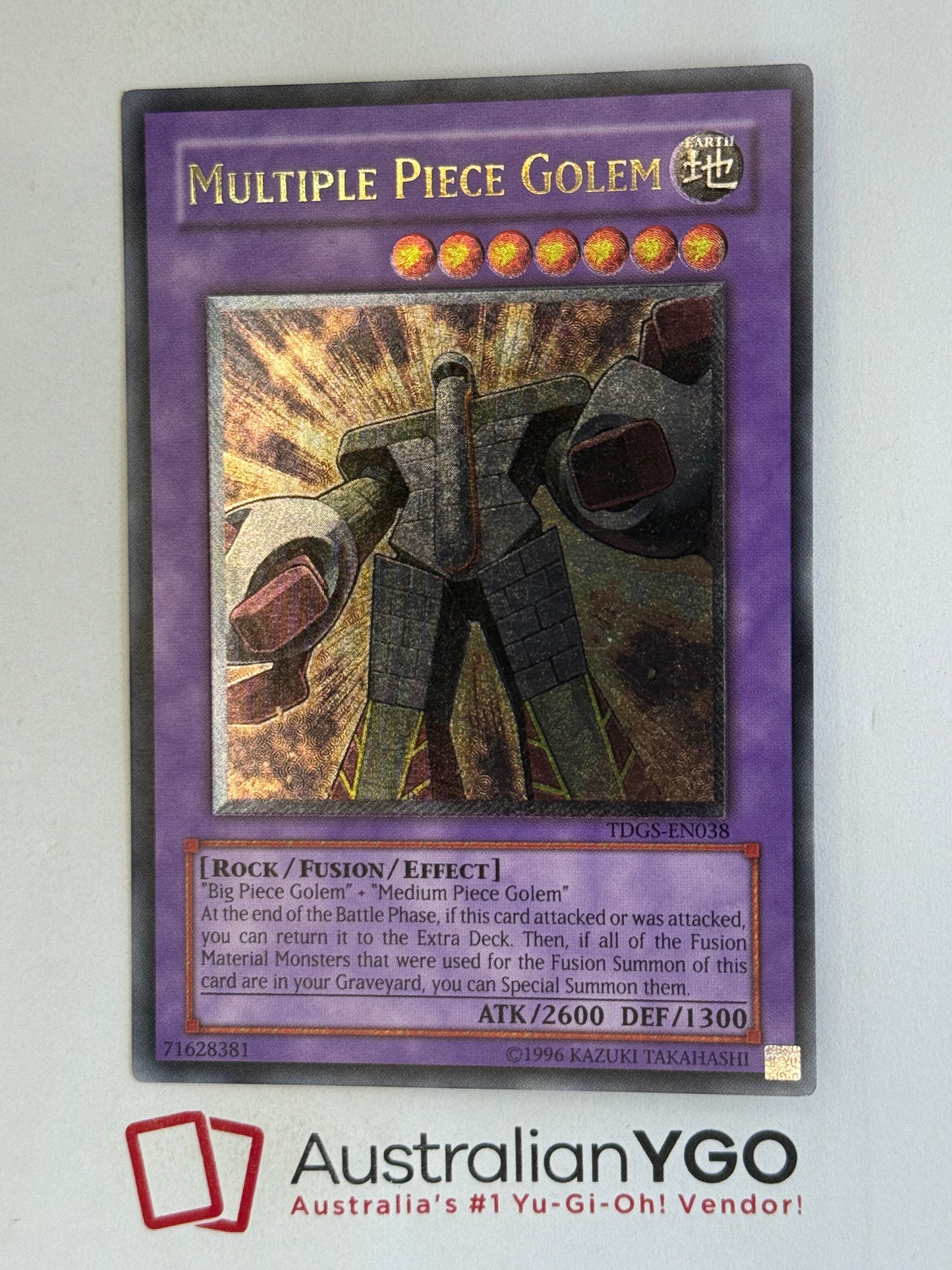 MULTIPLE PIECE GOLEM TDGS-EN038 (UTR)
