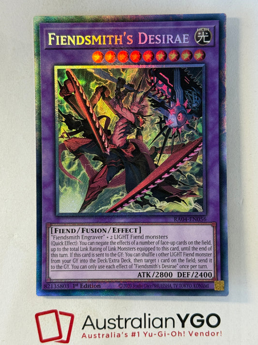 FIENDSMITH'S DESIRAE RA04-EN056 (PCR)