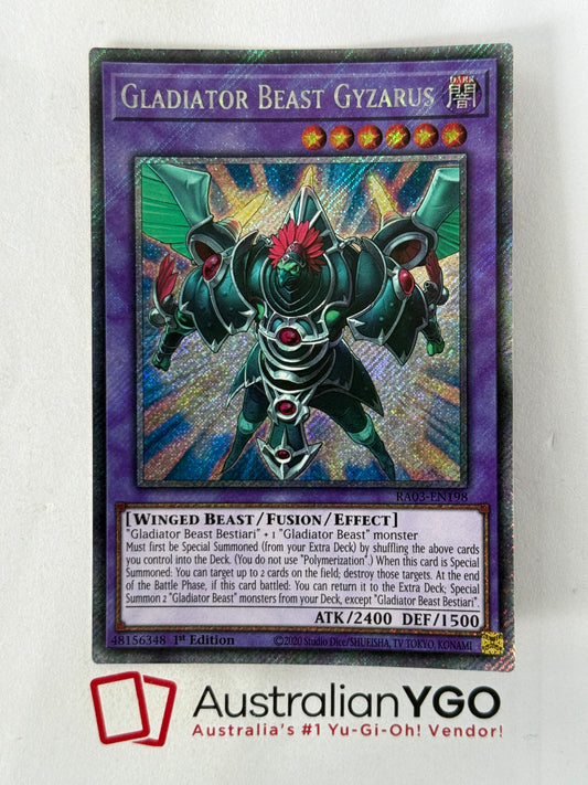 GLADIATOR BEAST GYZARUS RA03-EN198