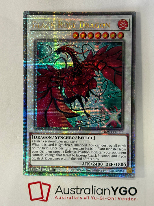 BLACK ROSE DRAGON RA04-EN057 (QCR)