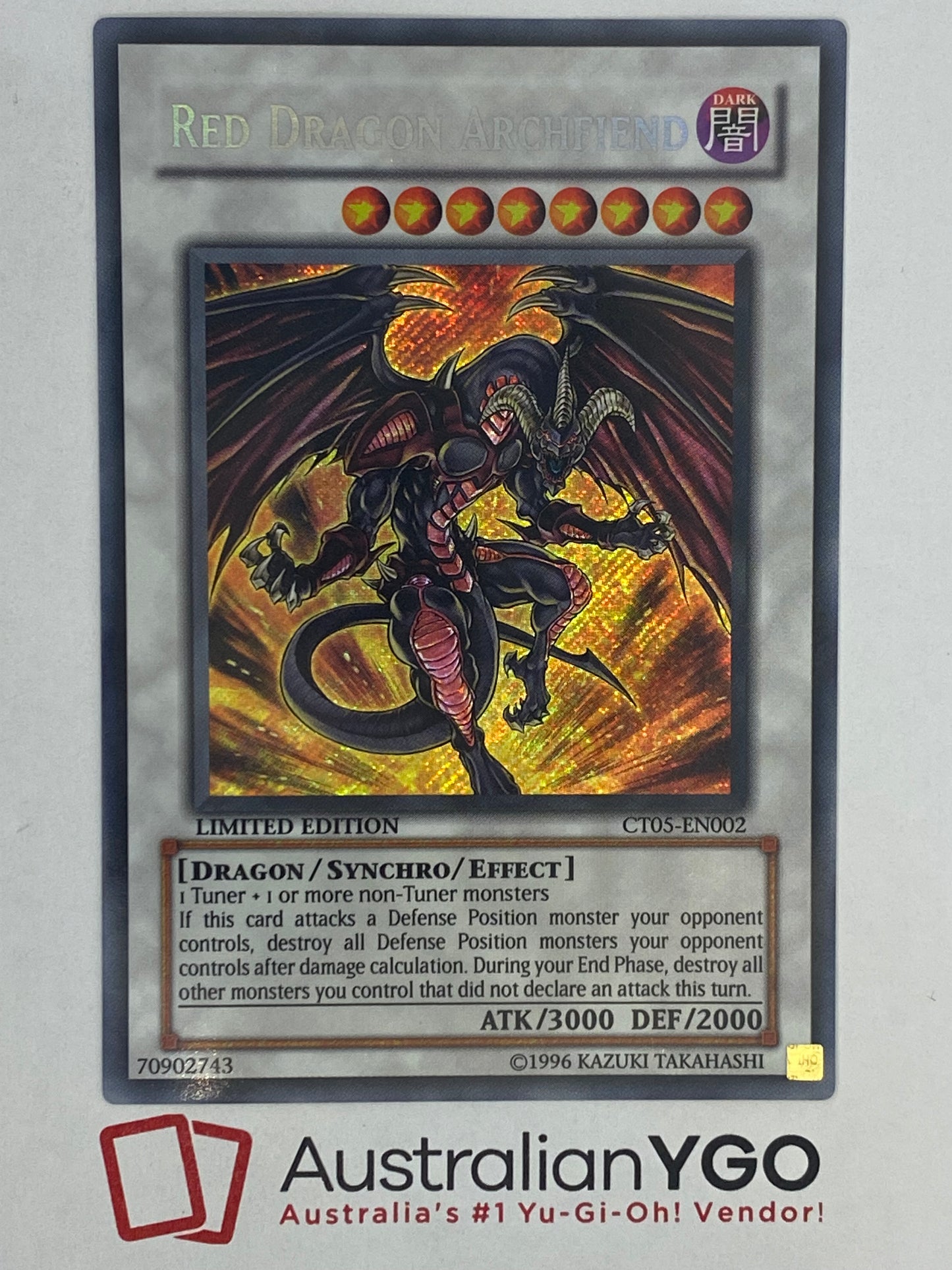 RED DRAGON ARCHFIEND CT05-EN002