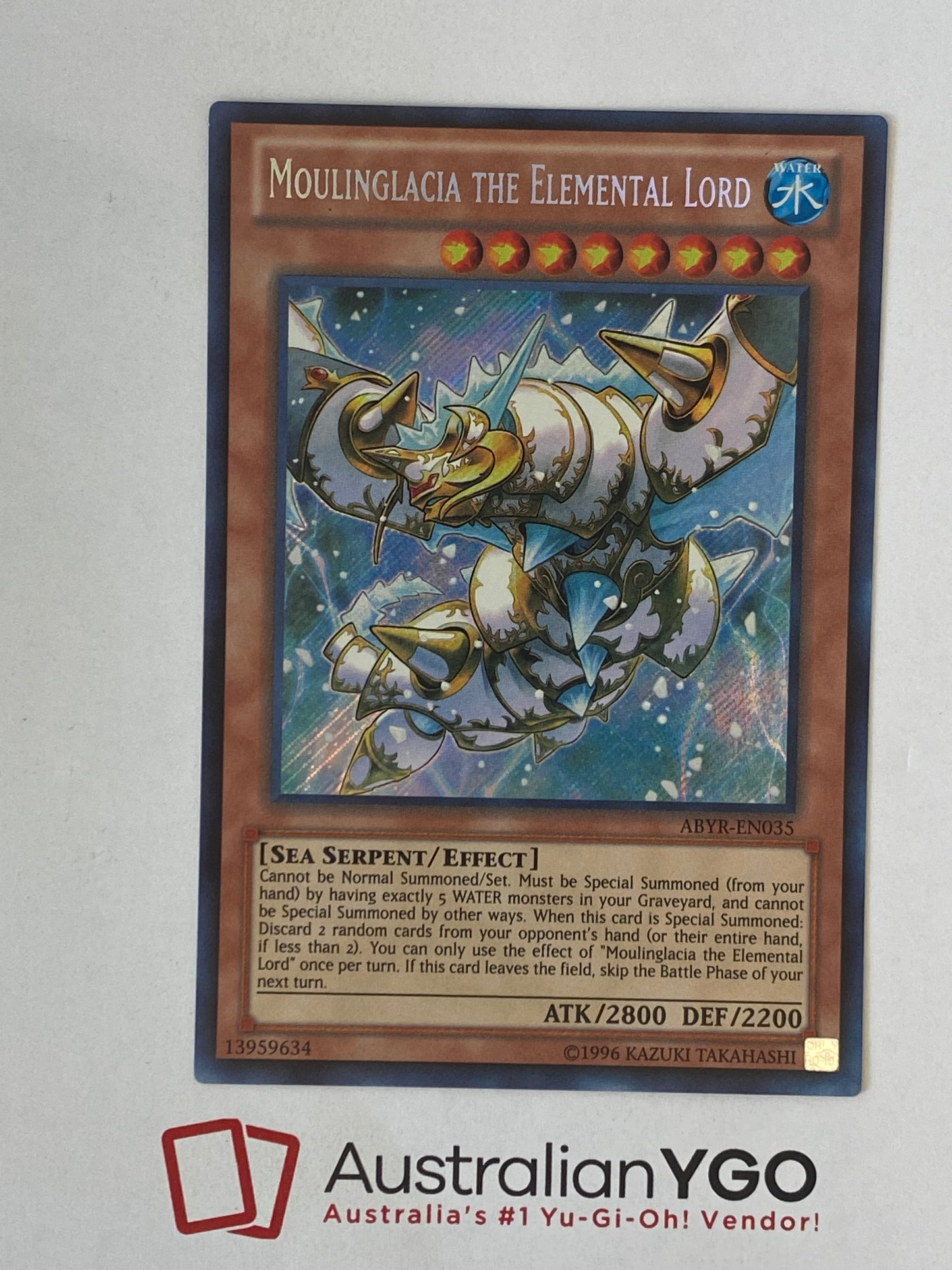 MOULINGLACIA THE ELEMENTAL LORD ABYR-EN035 (American)