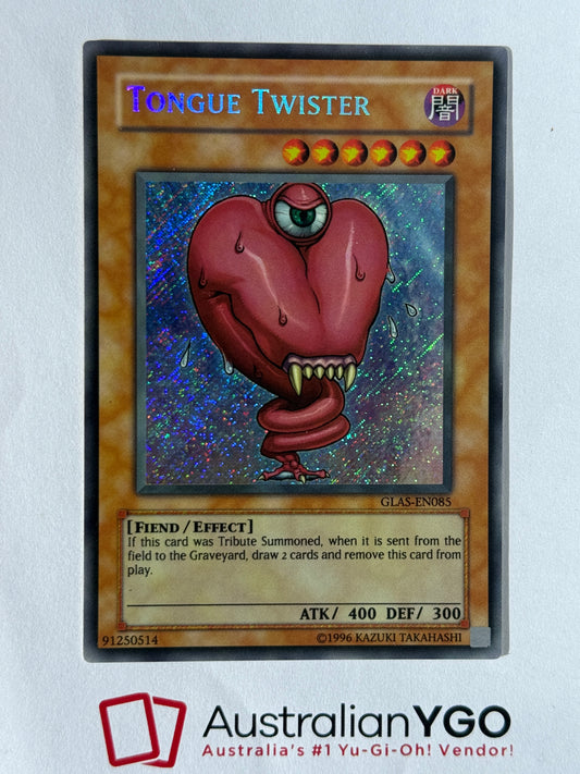 TONGUE TWISTER GLAS-EN085