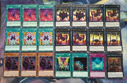 Numeron Yugioh Deck Core