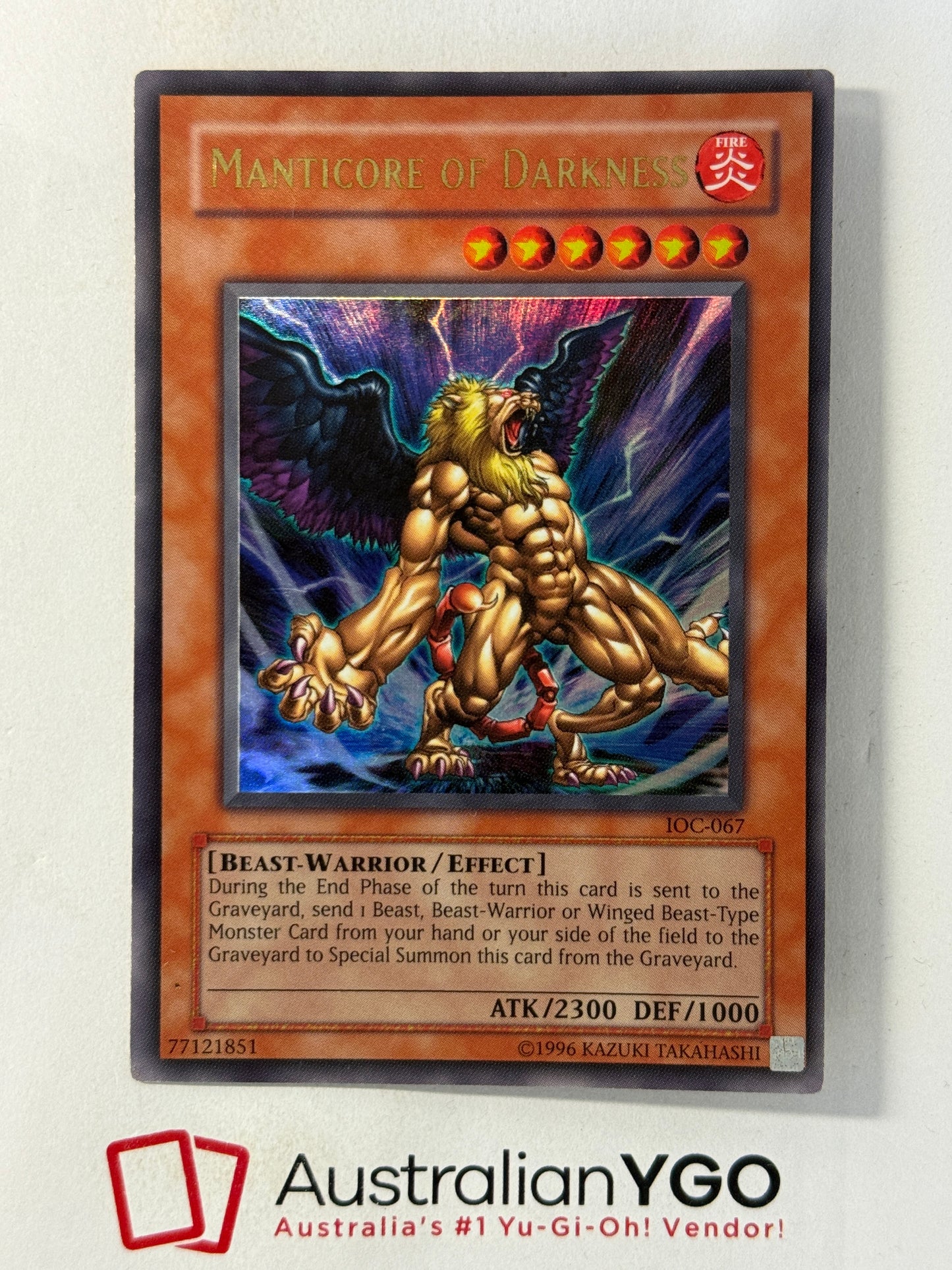 MANTICORE OF DARKNESS IOC-067