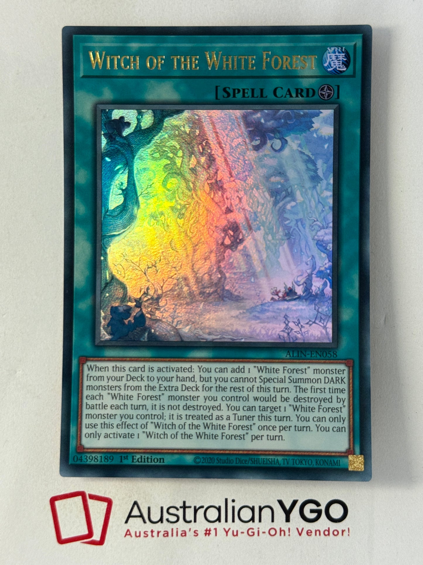 WITCH OF THE WHITE FOREST ALIN-EN058