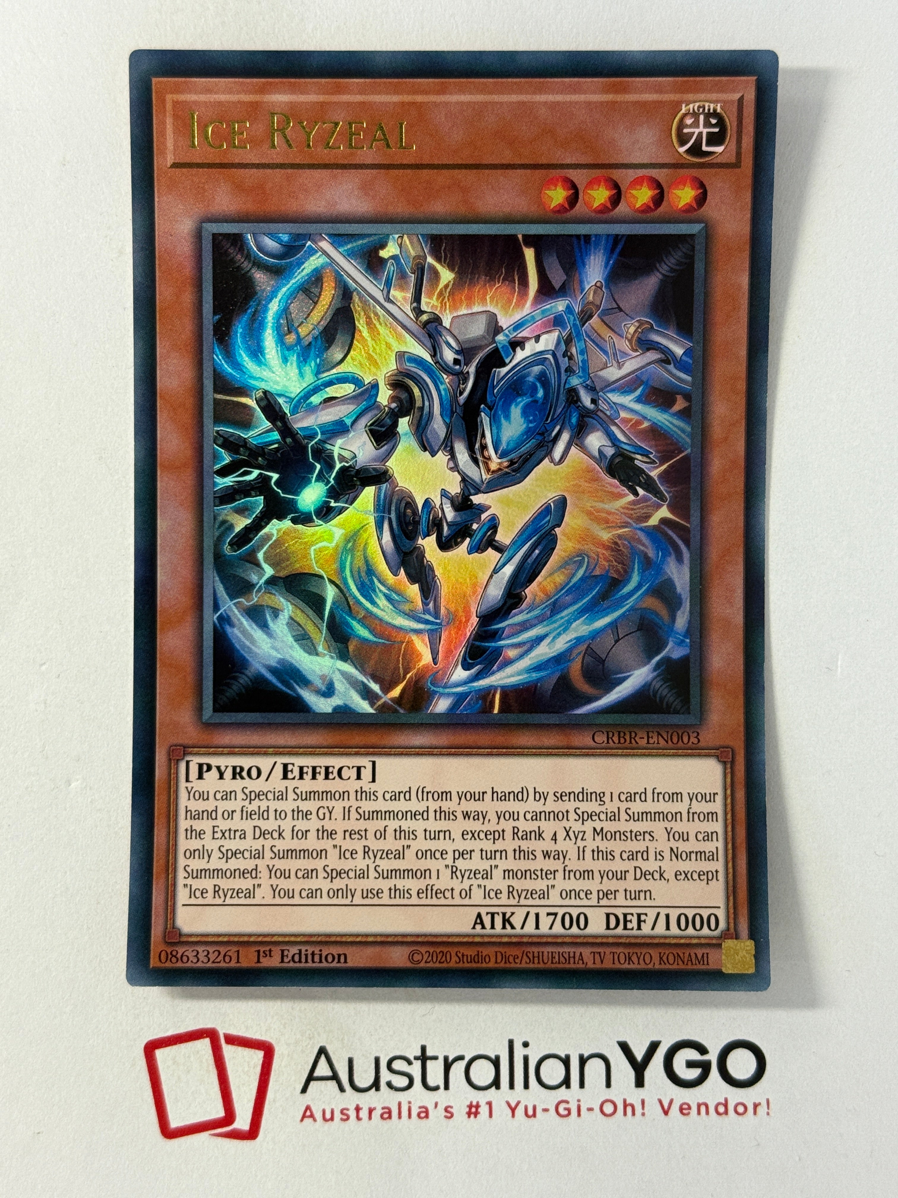 ICE RYZEAL CRBR-EN003 – Aus Ygo