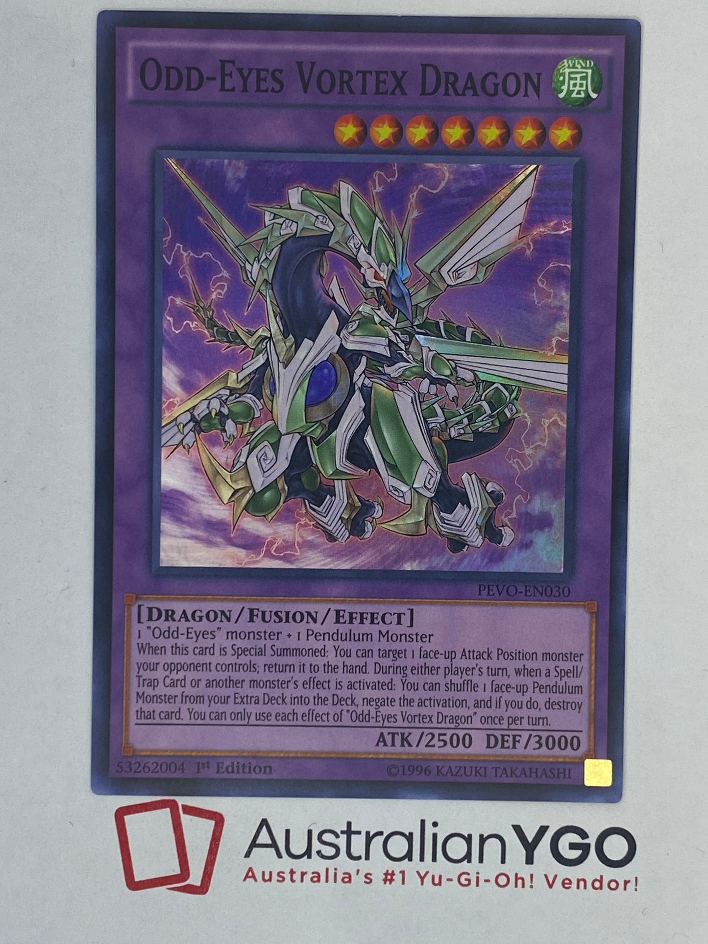 ODD-EYES VORTEX DRAGON (American) PEVO-EN030