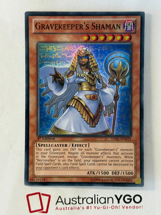 GRAVEKEEPER'S SHAMAN LVAL-EN033