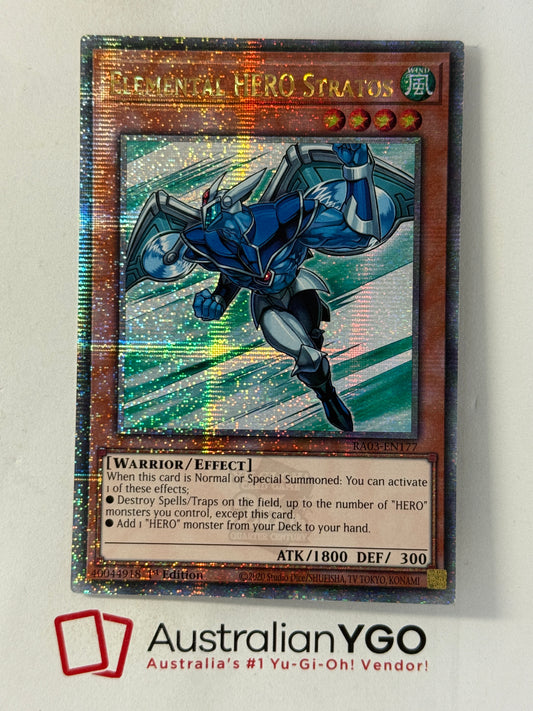 ELEMENTAL HERO STRATOS RA03-EN177 (QCR)
