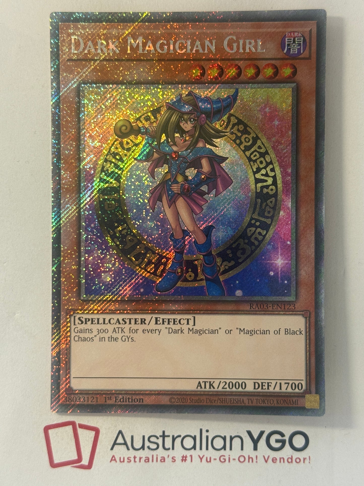 DARK MAGICIAN GIRL RA03-EN123