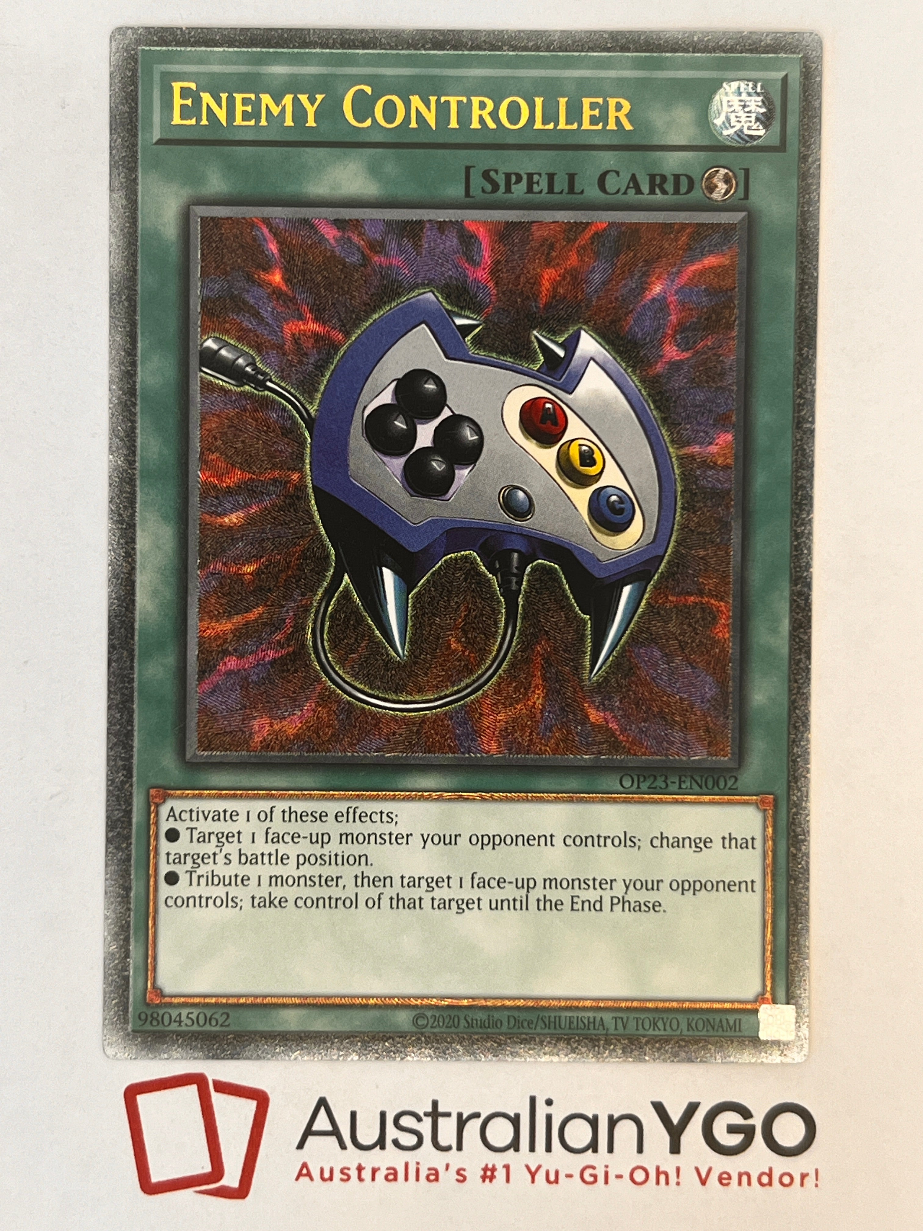 ENEMY CONTROLLER OP23-EN002 (UTR) – Aus Ygo