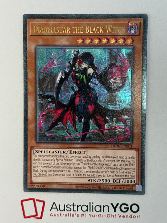 DIABELLSTAR THE BLACK WITCH OP26-EN001 (UTR)