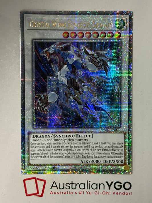 CRYSTAL WING SYNCHRO DRAGON
RA02-ENO29 (QCR)