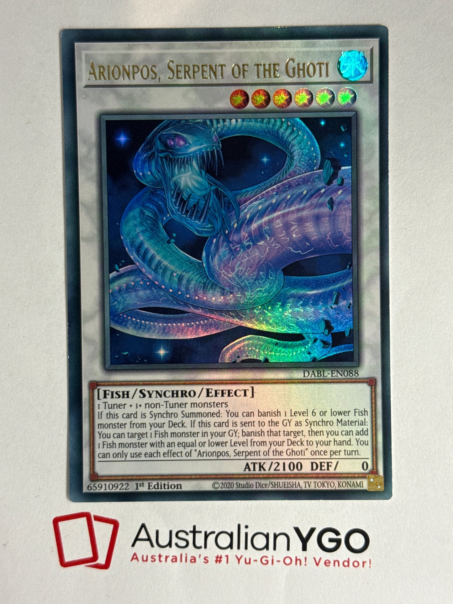 ARIONPOS, SERPENT OF THE GHOTI DABL-EN088