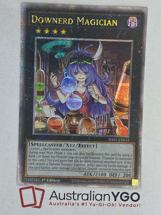 DOWNERD MAGICIAN (American) RA01-EN035 (QCR)