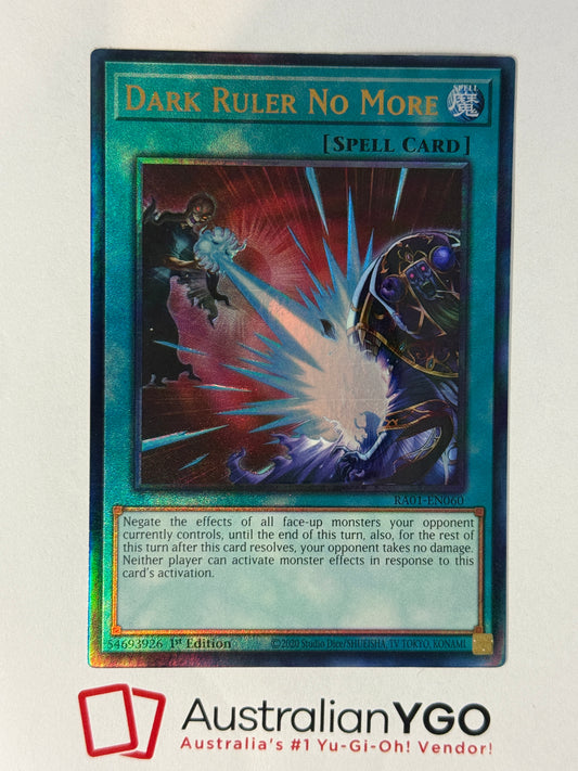 DARK RULER NO MORE RA01-EN060 (PUR)